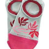 Calcetín Inv Leaves Rosado Azaleia