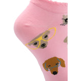 Calcetín Ped Lovepet Rosado Azaleia