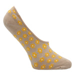 Calcetín Inv Miniflor Amarillo Azaleia