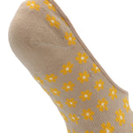 Calcetín Inv Miniflor Amarillo Azaleia