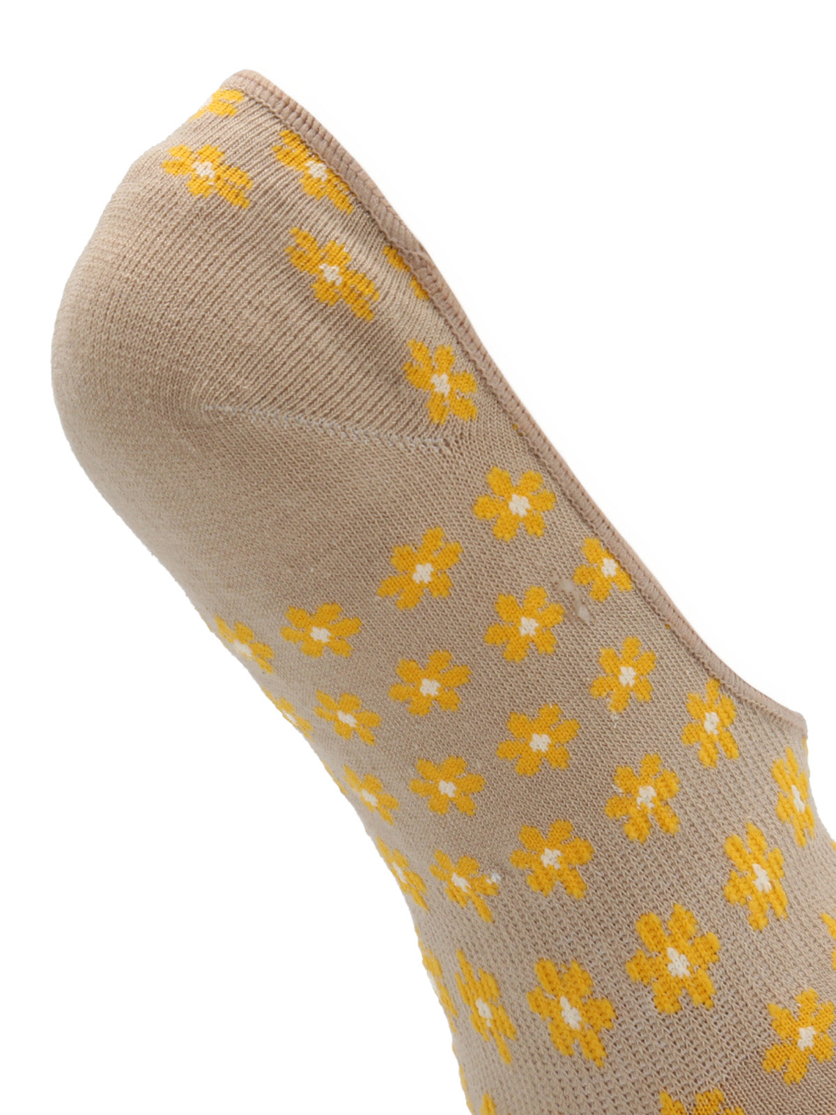 Calcetín Inv Miniflor Amarillo Azaleia