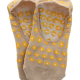 Calcetín Inv Miniflor Amarillo Azaleia