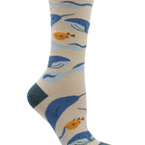 Calcetín Under Sea Azul Azaleia