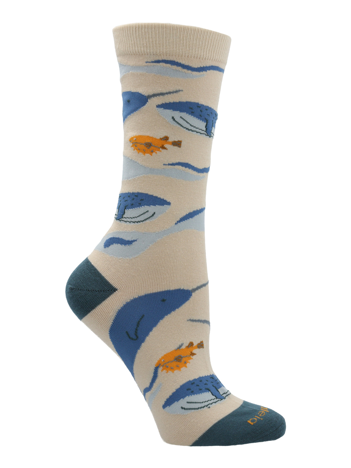 Calcetín Under Sea Azul Azaleia