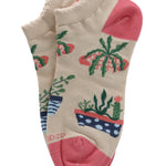 Calcetín Ped Cactus Beige Azaleia