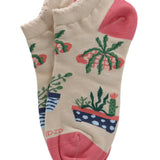Calcetín Ped Cactus Beige Azaleia