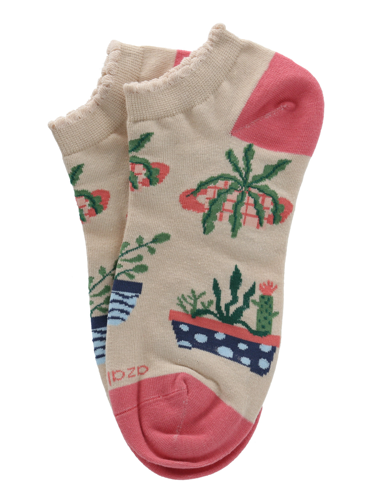 Calcetín Ped Cactus Beige Azaleia