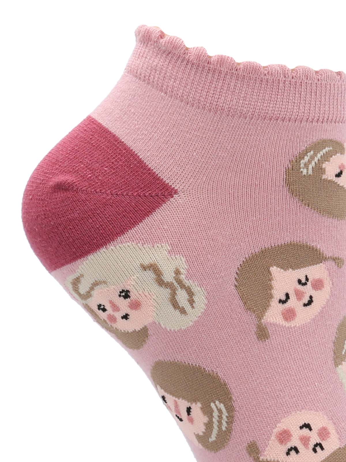 Calcetin Mujer  Ped St Girls Rosado Azaleia