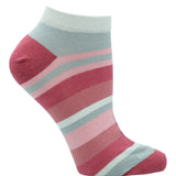 Calcetin Mujer  Ped St Stripe Rosado Azaleia