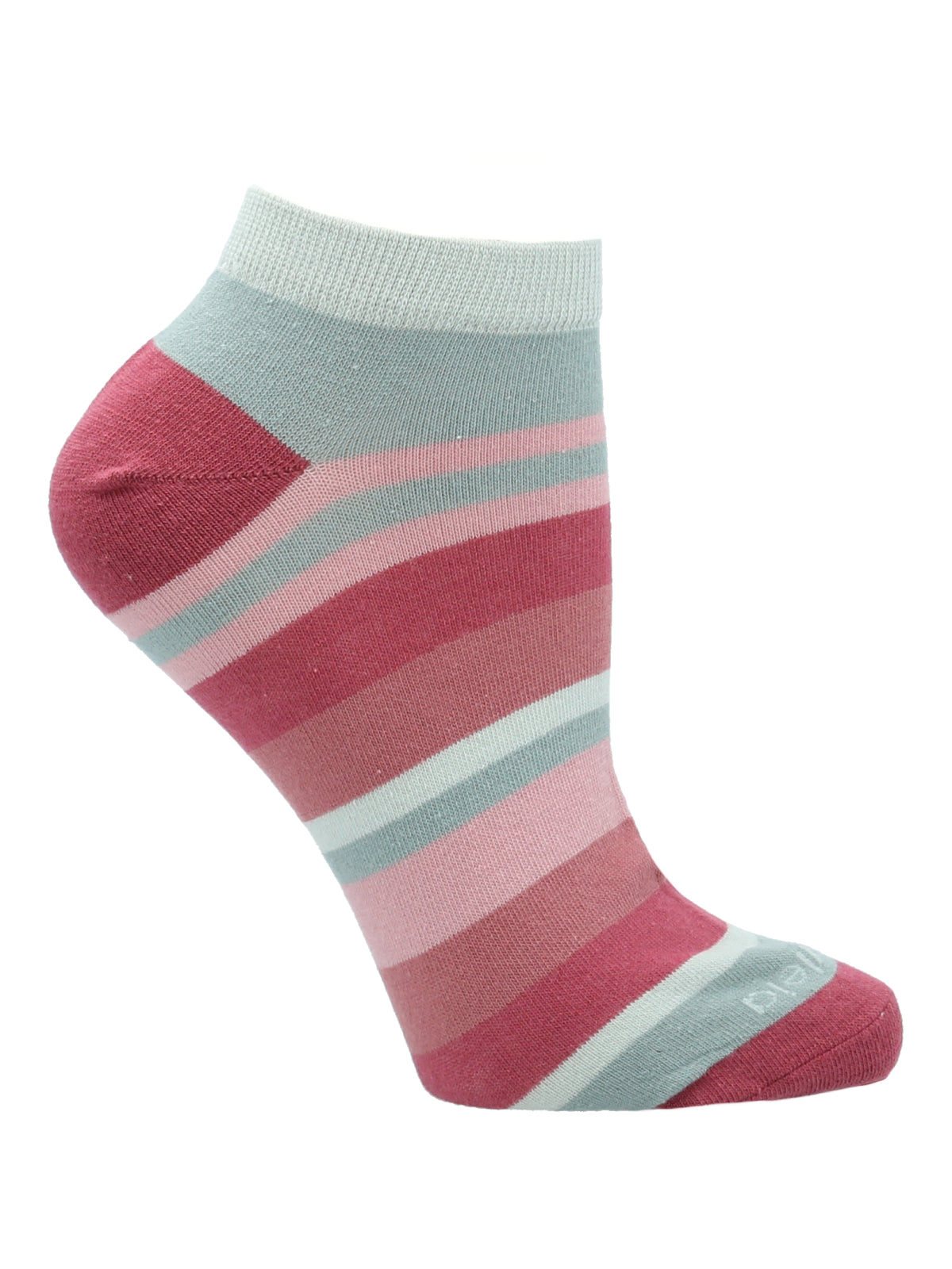 Calcetin Mujer  Ped St Stripe Rosado Azaleia