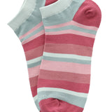 Calcetin Mujer  Ped St Stripe Rosado Azaleia