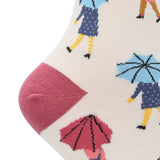 Calcetin Mujer Umbrella Beige Azaleia