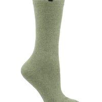 Calcetin Mujer  Heavy Plain Verde Azaleia