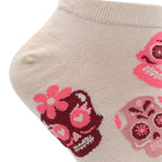 Calcetin Mujer  Ped Catrina Beige Azaleia