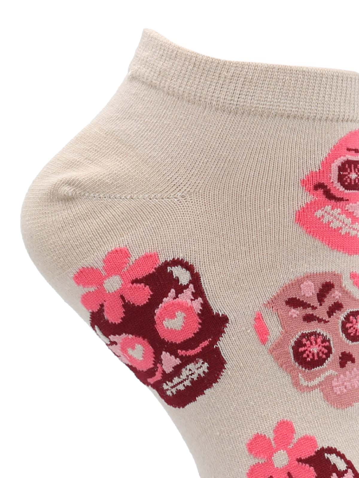 Calcetin Mujer  Ped Catrina Beige Azaleia