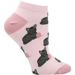 Calcetin Mujer  Ped Cats Rosado Azaleia