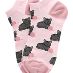 Calcetin Mujer  Ped Cats Rosado Azaleia