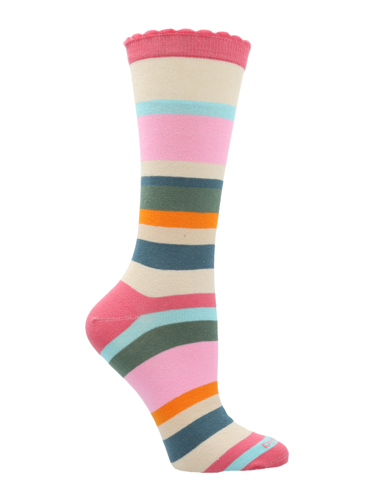 Calcetin Mujer Lines Multicolor Azaleia