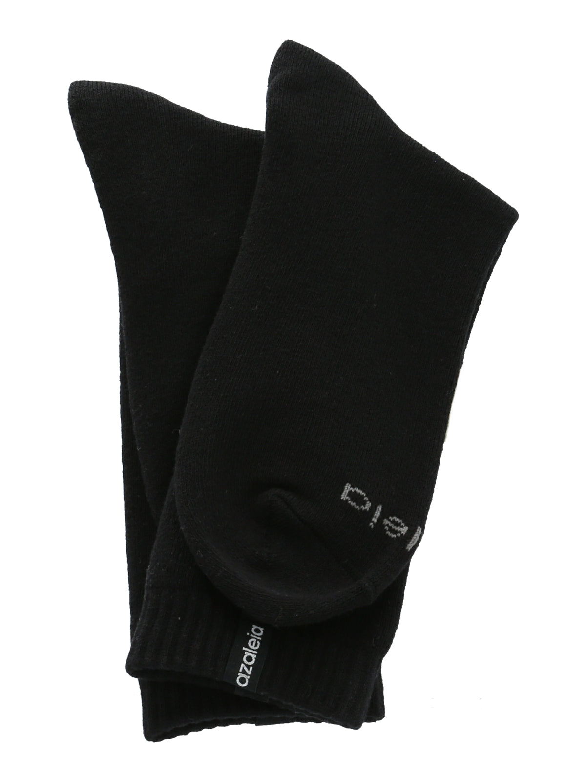 Calcetin Mujer  Heavy Knit Negro Azaleia