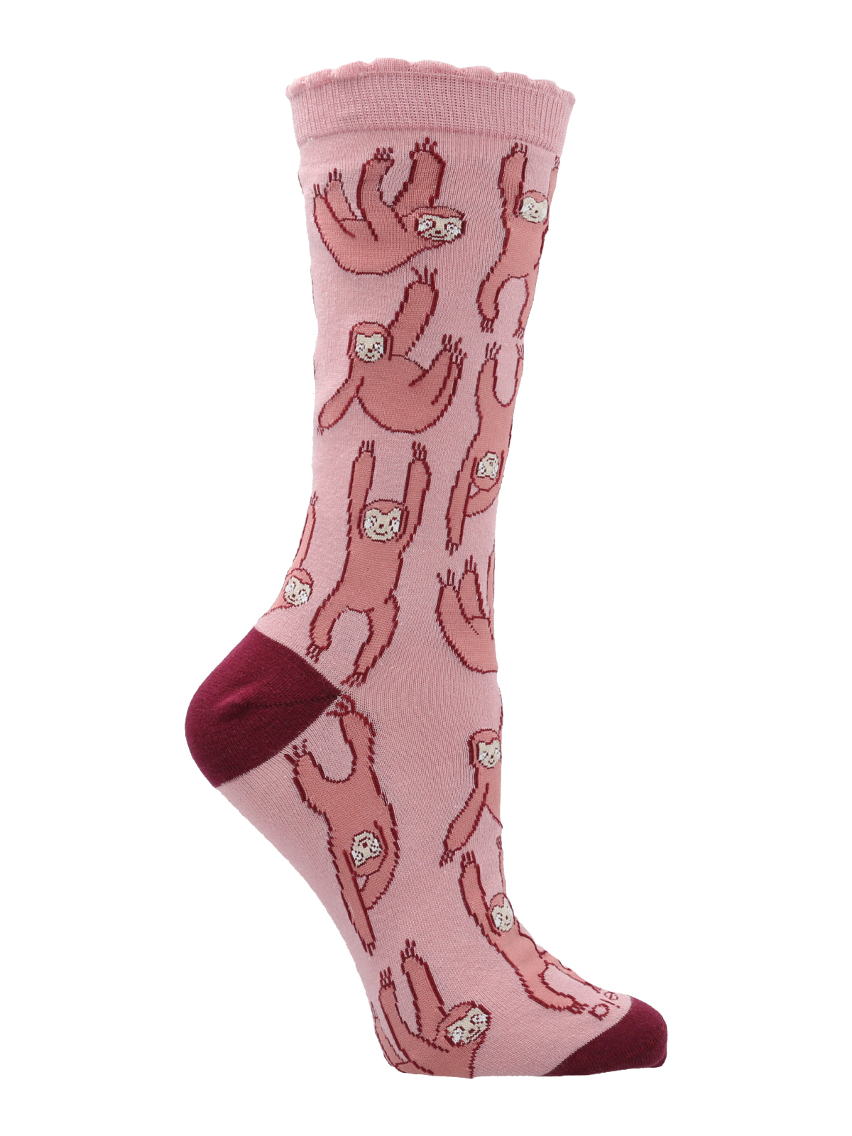 Calcetin Mujer Perezoso Rosado Azaleia