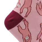 Calcetin Mujer Perezoso Rosado Azaleia