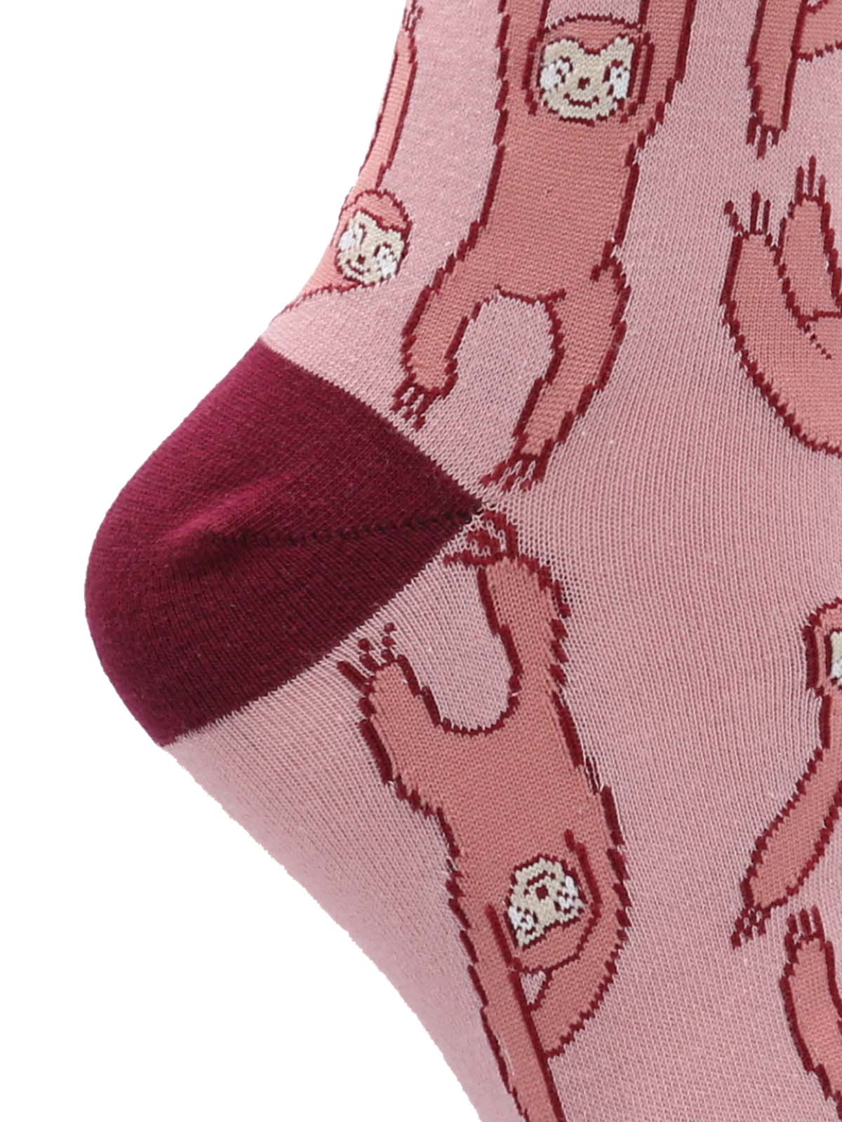 Calcetin Mujer Perezoso Rosado Azaleia