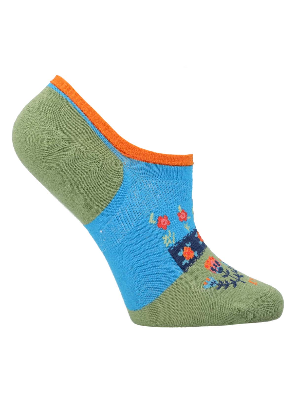 Calcetín Algodón Mujer Inv Mistik Verde Azaleia