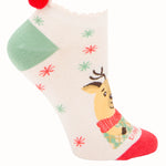 Calcetín Algodón Mujer Ped St Reno Beige/Crudo Azaleia