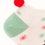 Calcetín Algodón Mujer Ped St Reno Beige/Crudo Azaleia