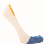 Calcetín Algodón Mujer Inv Plain Beige/Crudo Azaleia