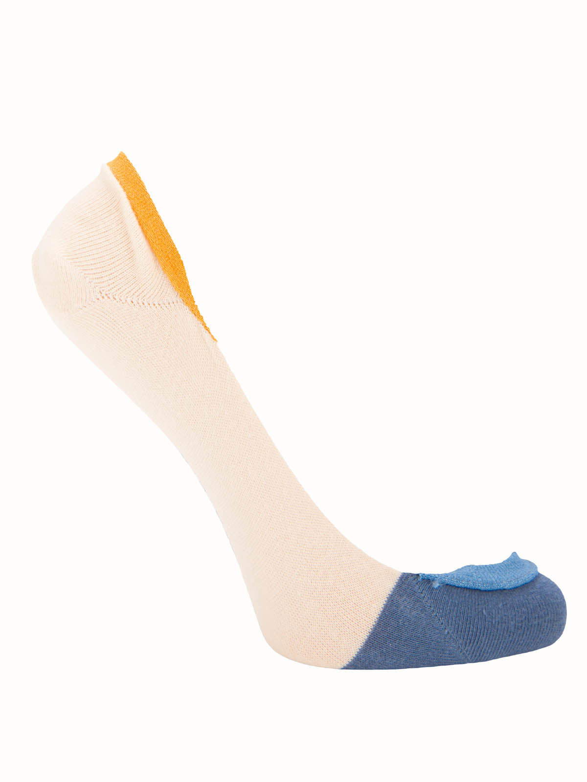 Calcetín Algodón Mujer Inv Plain Beige/Crudo Azaleia