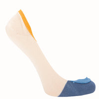 Calcetín Algodón Mujer Inv Plain Beige/Crudo Azaleia