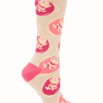 Calcetín Algodón Mujer C Cat Beige/Crudo Azaleia