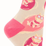 Calcetín Algodón Mujer C Cat Beige/Crudo Azaleia