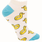 Calcetín Algodón Mujer Ped Ducky Beige/Crudo Azaleia