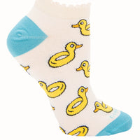 Calcetín Algodón Mujer Ped Ducky Beige/Crudo Azaleia