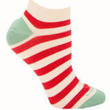 Calcetín Algodón Mujer Ped Line Blanco Azaleia