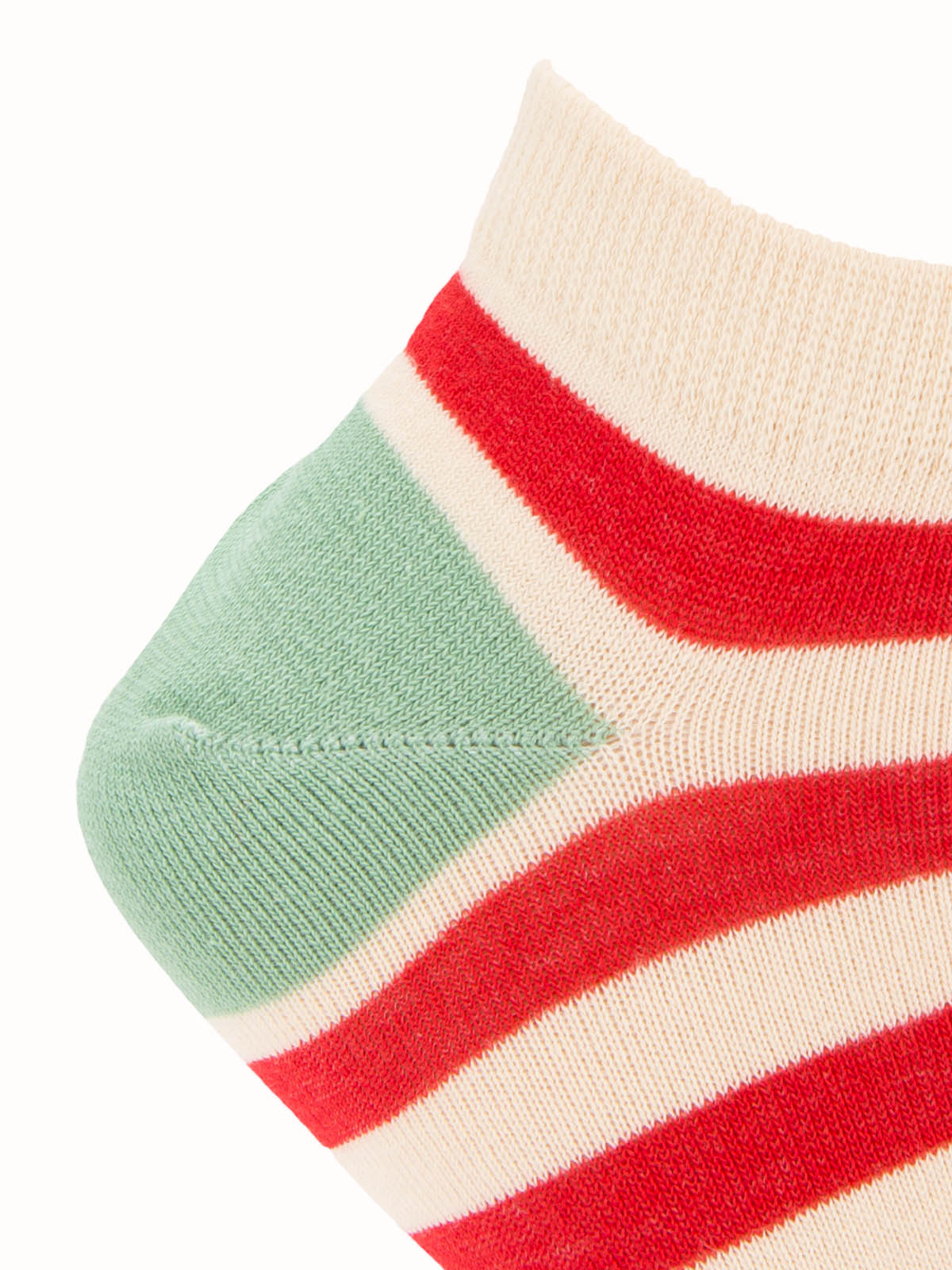 Calcetín Algodón Mujer Ped Line Blanco Azaleia