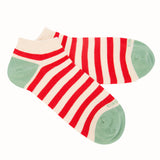 Calcetín Algodón Mujer Ped Line Blanco Azaleia