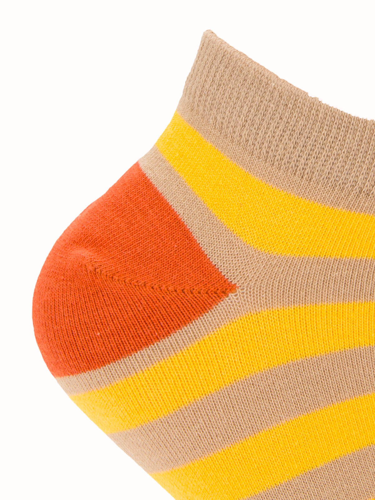 Calcetín Algodón Mujer Ped Line Café Azaleia