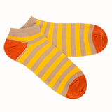 Calcetín Algodón Mujer Ped Line Café Azaleia