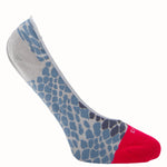 Calcetín Algodón Mujer Inv Ani Print Gris Azaleia