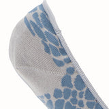 Calcetín Algodón Mujer Inv Ani Print Gris Azaleia