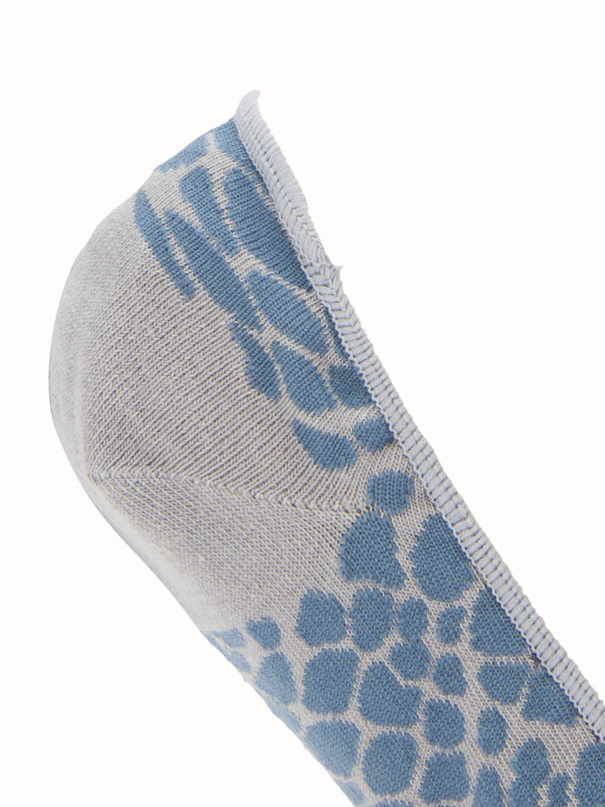 Calcetín Algodón Mujer Inv Ani Print Gris Azaleia