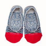 Calcetín Algodón Mujer Inv Ani Print Gris Azaleia