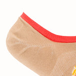 Calcetín Algodón Mujer Inv Popcorn Café Azaleia