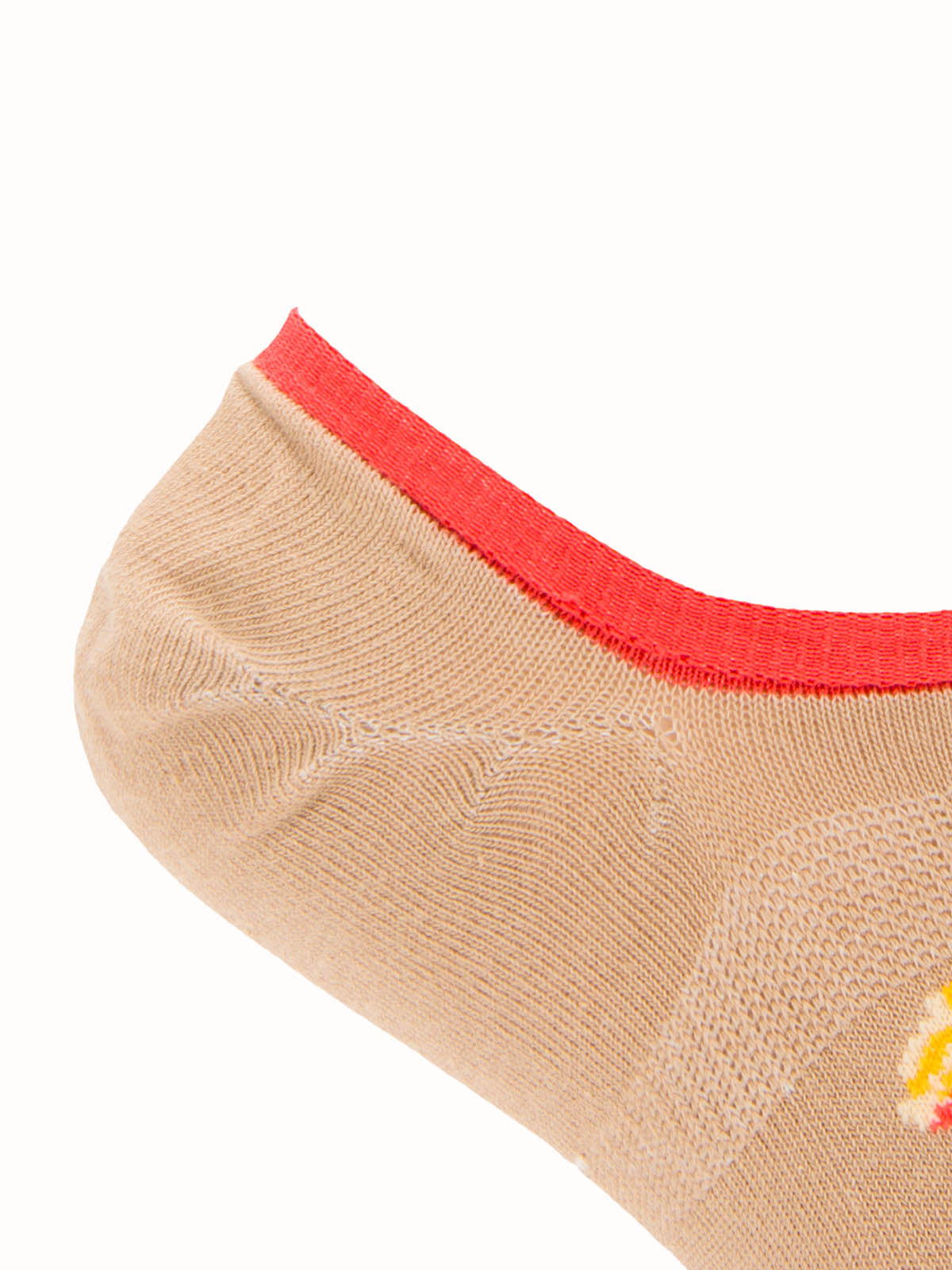 Calcetín Algodón Mujer Inv Popcorn Café Azaleia