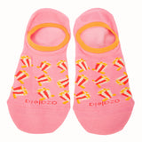 Calcetín Algodón Mujer Inv Popcorn Rosado Azaleia