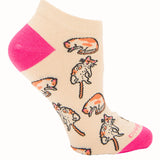 Calcetín Algodón Mujer Ped Gatus Beige/Crudo Azaleia