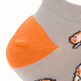 Calcetín Algodón Mujer Ped Gatus Gris Azaleia